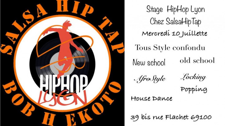 Stage d’Hiphop mercredi 10 juillet